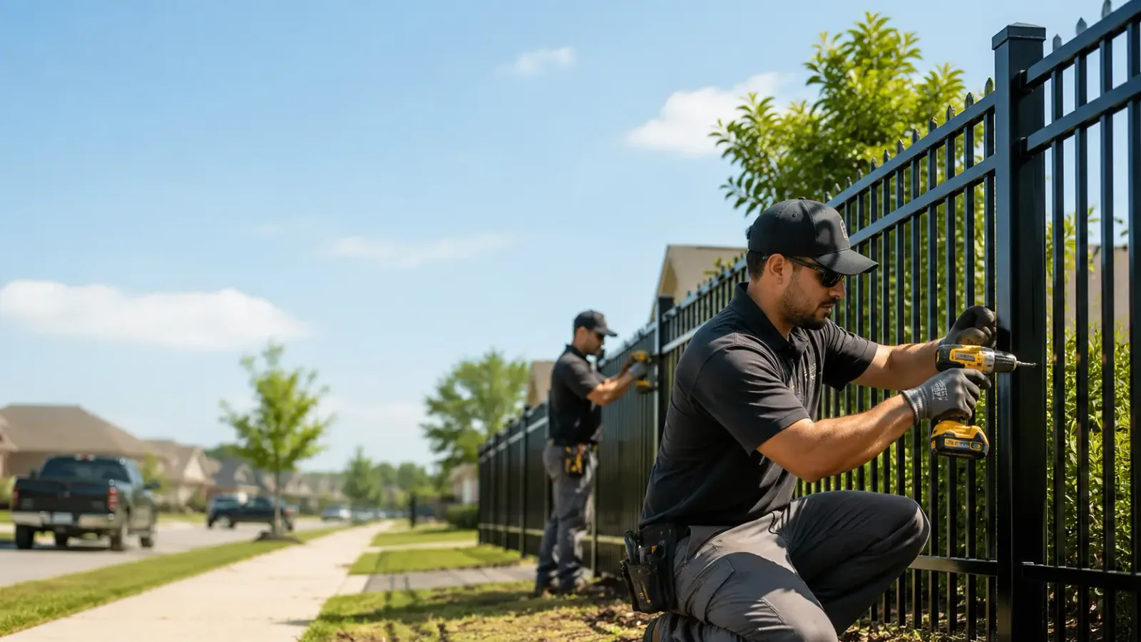 Metal Fence Installation in Voorhees, NJ